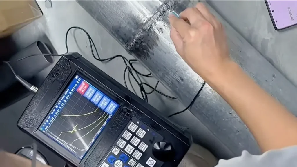 ultrasonic weld flaw detection
