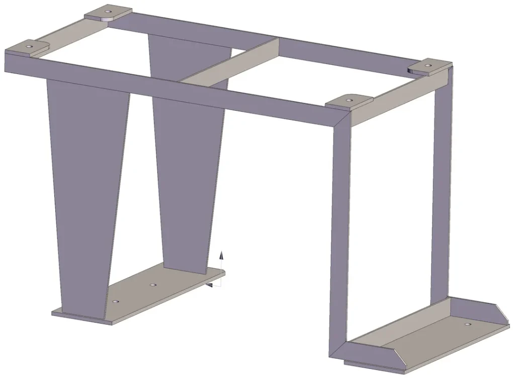 Welded Frames for Industrial Equipment 02
