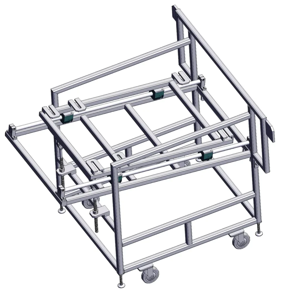 Welded Skids, Frames & Kitting Carts for Automotive & Agricultural