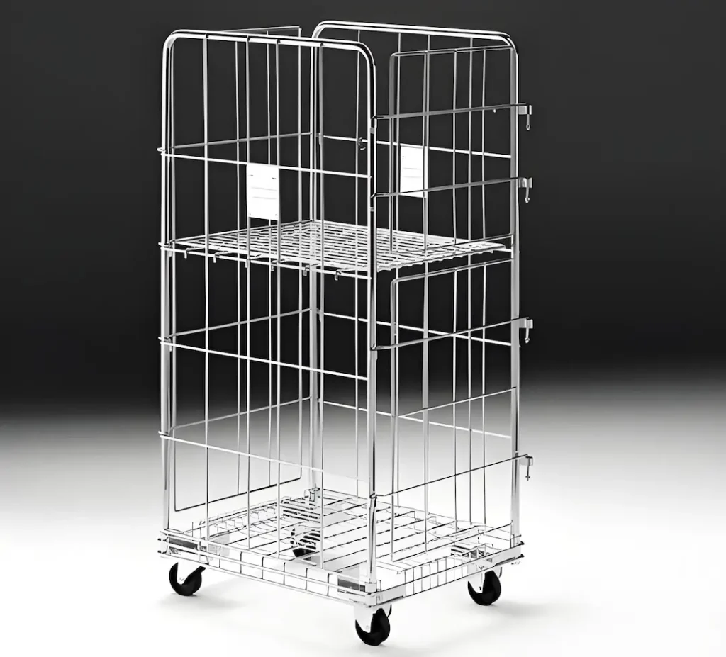 Stainless Medical & Pharmaceutical Wire Carts