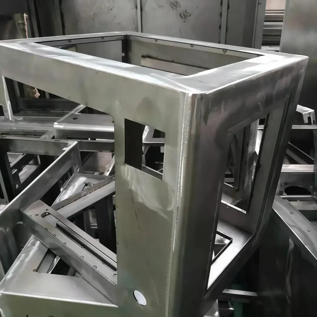 Custom welded sheet metal chassis